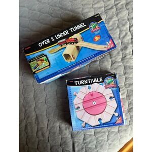 Railroad by maxim over and under tunnel / turntable bundle